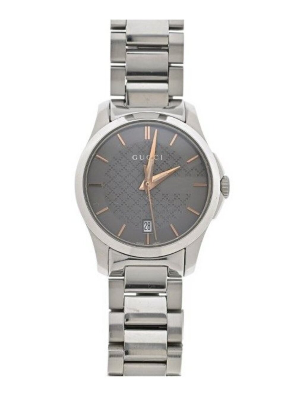 Gucci Watch 126.5 G-Timeless SS Quartz Date